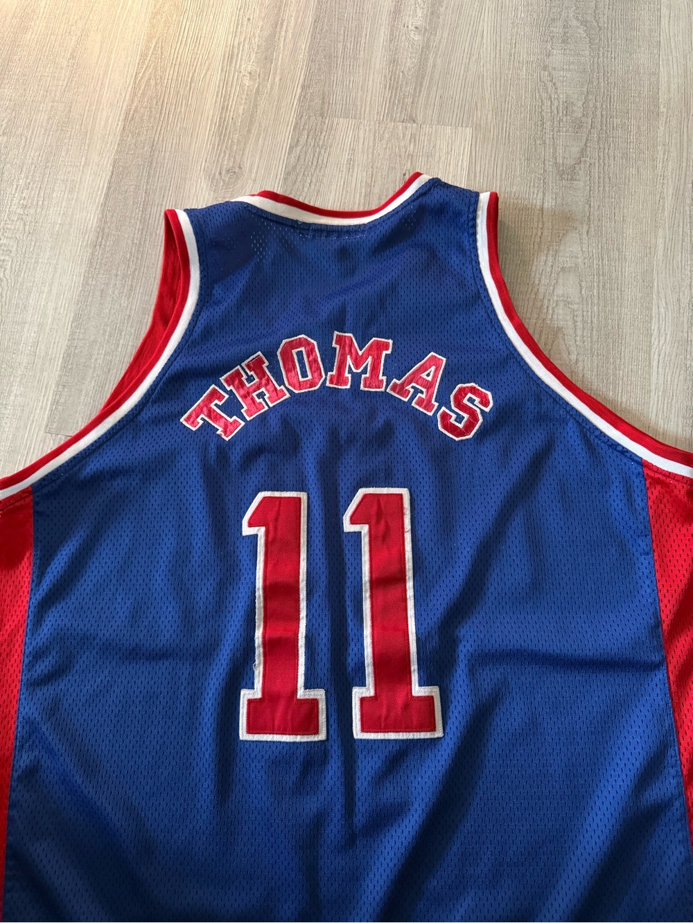 Vintage Isiah Thomas Hardwood Classics Mitchell & Ness Detroit Piston #11 Jersey - Picture 4 of 7